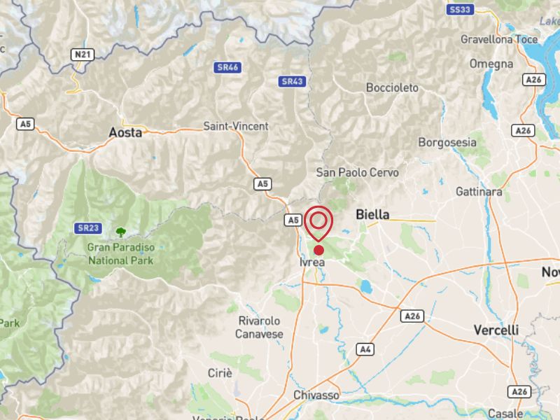 Dove siamo - Ivrea Imballi